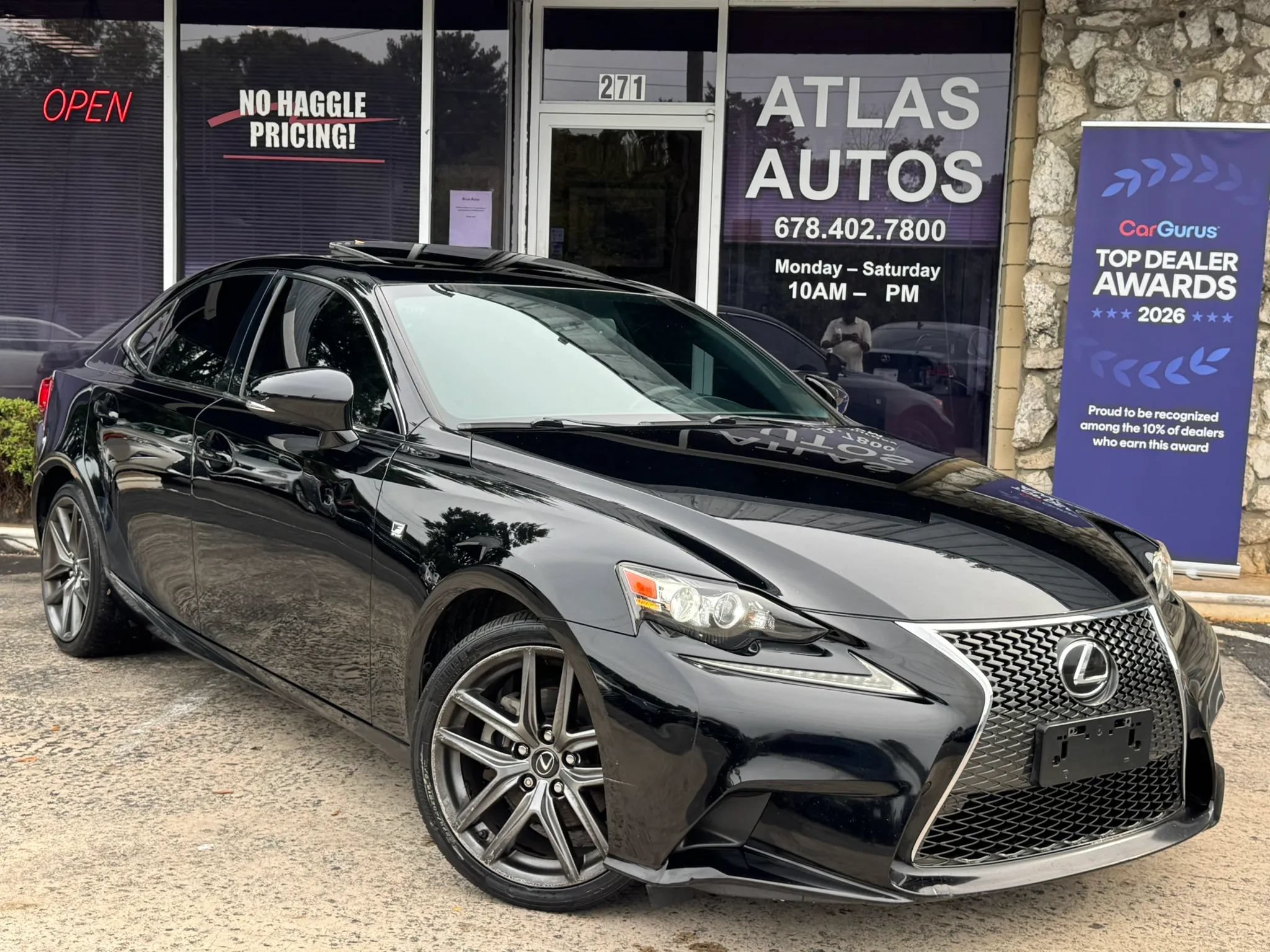 Used 2015 Lexus IS 250 AWD w/ F-Sport Package image 2
