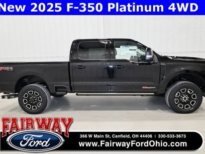 New 2025 Ford F350 Platinum w/ FX4 Off-Road Package