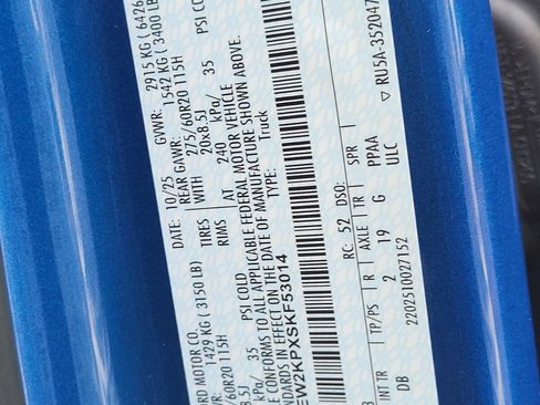 Used 2025 Ford F150 STX w/ Equipment Group 200A RWD image 34