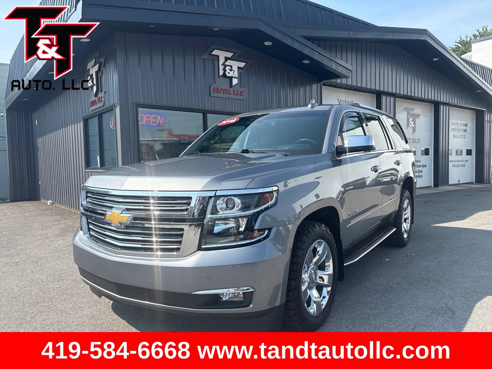 Used 2018 Chevrolet Tahoe Premier w/ Max Trailering Package AWD/4WD image 1