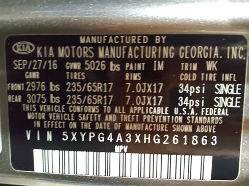 Used 2017 Kia Sorento FWD image 33