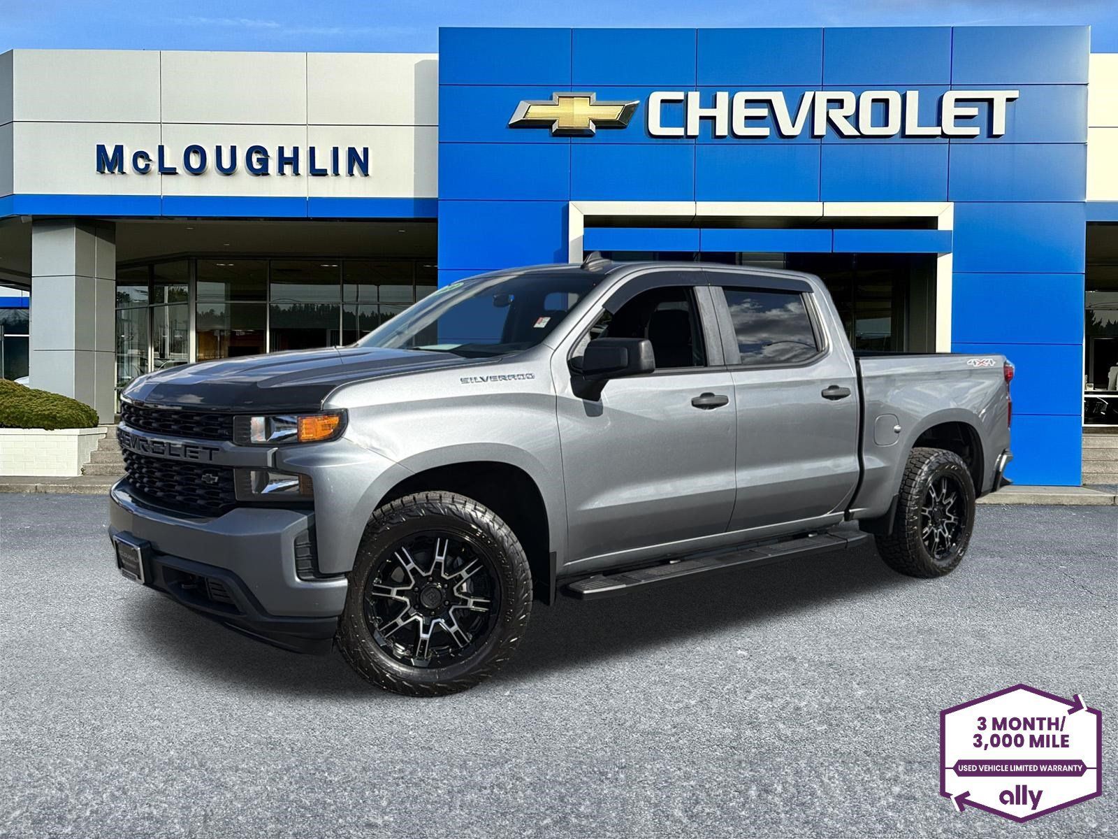 Used 2020 Chevrolet Silverado 1500 Custom w/ Custom Value Package AWD/4WD 360° Tour