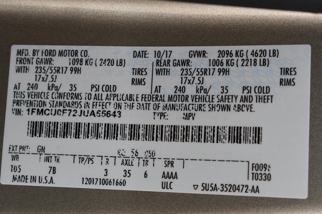 Used 2018 Ford Escape S FWD image 33