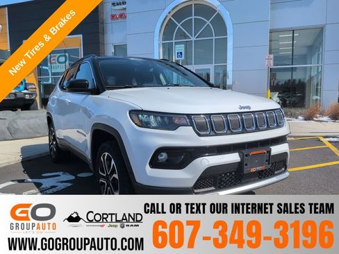Used 2022 Jeep Compass Limited AWD/4WD image 1