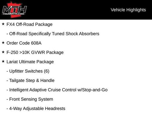 Used 2024 Ford F250 Lariat w/ Lariat Ultimate Package AWD/4WD image 10