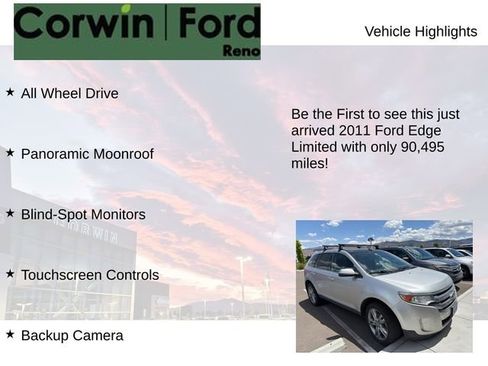 Used 2011 Ford Edge Limited w/ 301A Rapid Spec Order Code AWD/4WD image 4