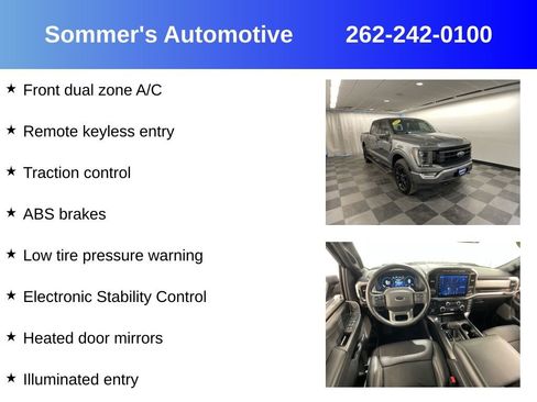 Used 2022 Ford F150 Lariat w/ Equipment Group 502A High image 5