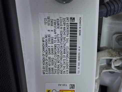 Certified 2024 Honda Civic EX image 31