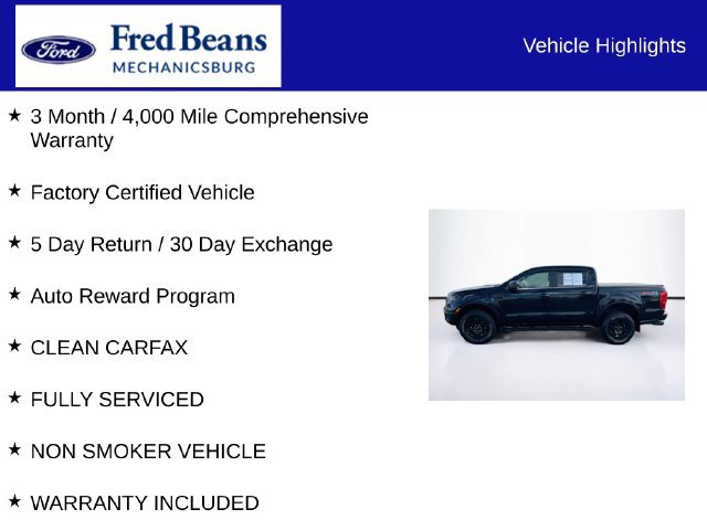 Certified 2020 Ford Ranger XLT w/ Equipment Group 302A Luxury AWD/4WD image 7
