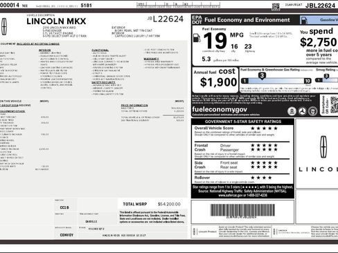 Used 2018 Lincoln MKX Reserve w/ Driver Assistance Package image 54