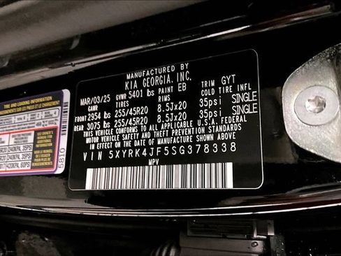 Used 2025 Kia Sorento SX FWD image 41
