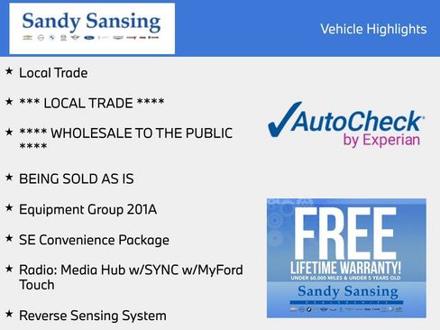 Used 2014 Ford Escape SE w/ Equipment Group 201A FWD image 3