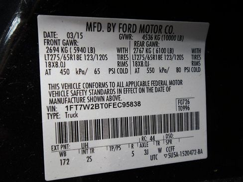 Used 2015 Ford F250 XLT w/ XLT Premium Package AWD/4WD image 30