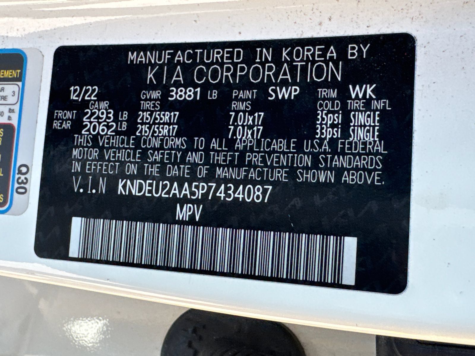 Used 2023 Kia Seltos S FWD image 31