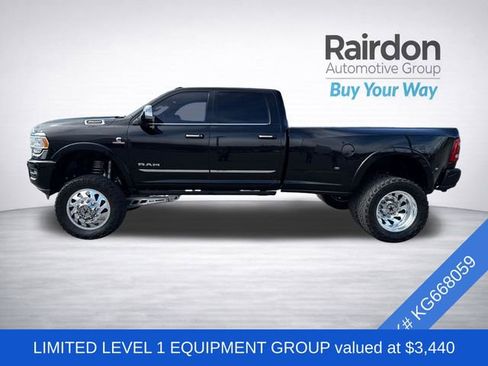 Used 2019 RAM 3500 Limited w/ Max Tow Package AWD/4WD image 4