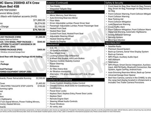 Used 2025 GMC Sierra 2500 AT4 w/ Technology Package AWD/4WD image 11