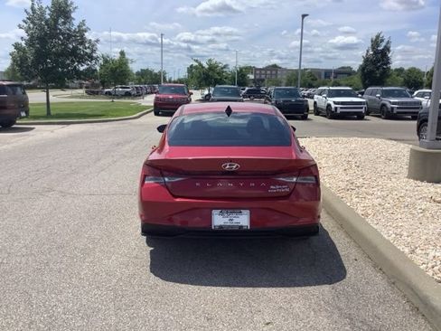 Used 2023 Hyundai Elantra Blue w/ Preferred Accessory Package FWD image 4