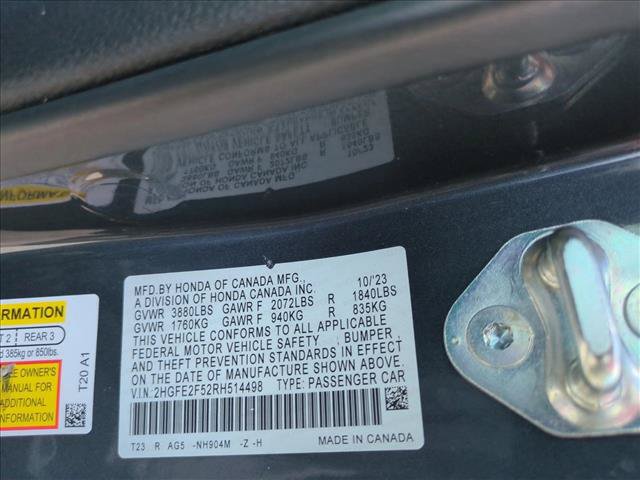 Used 2024 Honda Civic Sport image 23