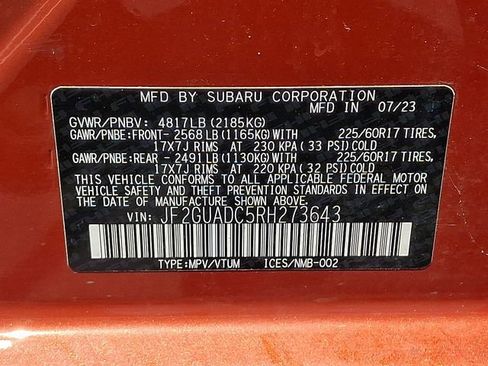 Used 2024 Subaru Crosstrek 2.0i Premium AWD/4WD image 28