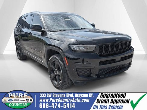 Used 2021 Jeep Grand Cherokee L Laredo image 1