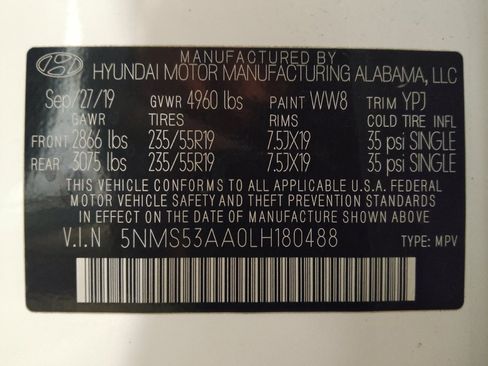 Used 2020 Hyundai Santa Fe Limited image 33