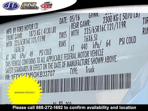 Used 2016 Ford Transit 150 Base image 18