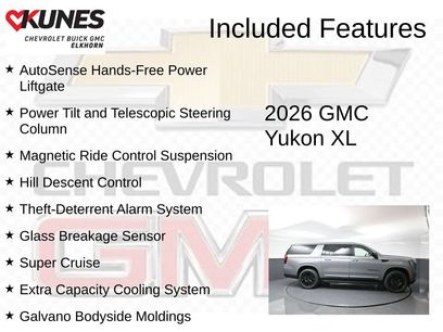 New 2026 GMC Yukon XL Denali w/ Advanced Technology Package