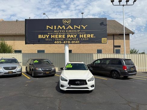 Used 2019 INFINITI Q50 Luxe w/ Essential Package (3.0T Luxe) RWD image 2