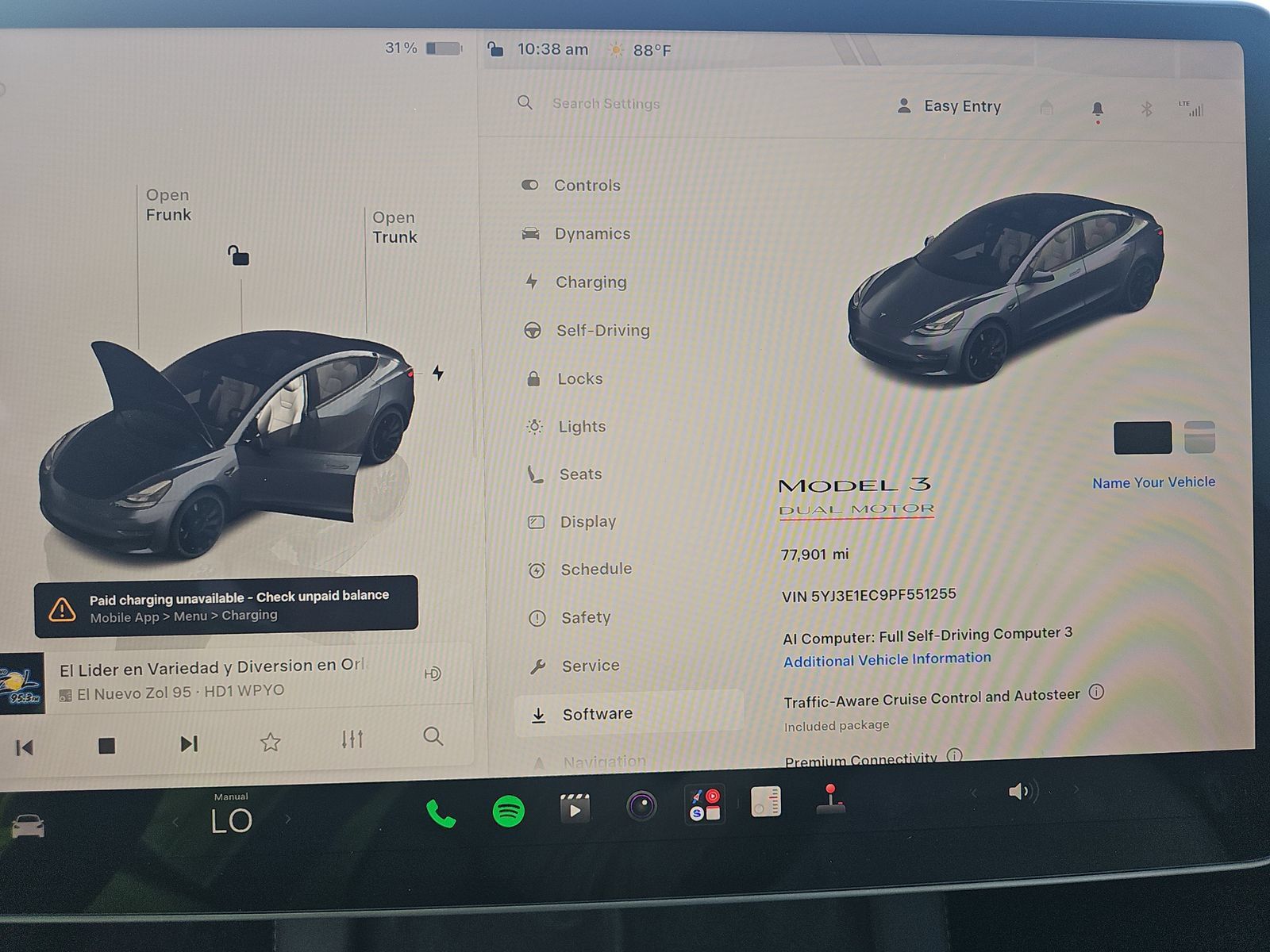 Used 2023 Tesla Model 3 Performance AWD/4WD image 6