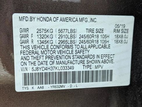Used 2019 Acura MDX SH-AWD image 23