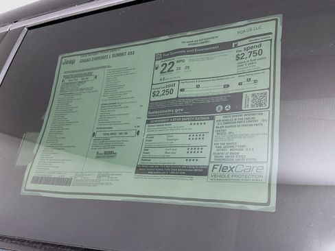 New 2026 Jeep Grand Cherokee L Summit w/ Obsidian Package AWD/4WD image 12