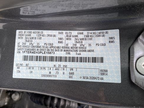 Used 2023 Ford Ranger XLT w/ Equipment Group 301A Mid RWD image 36