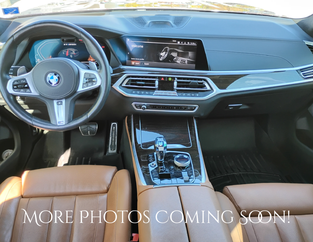 Used 2021 BMW X7 M50i w/ Dynamic Handling Package AWD/4WD image 8