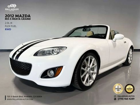 Used 2012 MAZDA MX-5 Miata Grand Touring w/ Premium Pkg RWD image 1