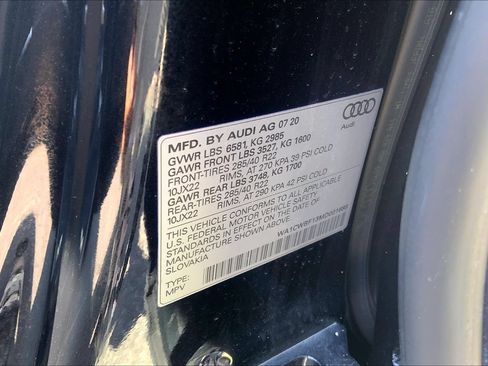 Used 2021 Audi SQ8 Prestige w/ Prestige Package AWD/4WD image 33