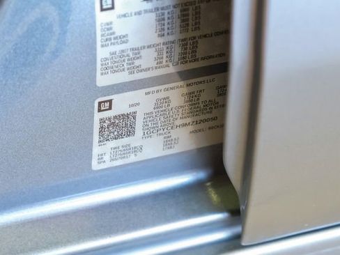 Used 2021 Chevrolet Silverado 1500 Custom Trail Boss w/ LPO, Dark Essentials Package image 54