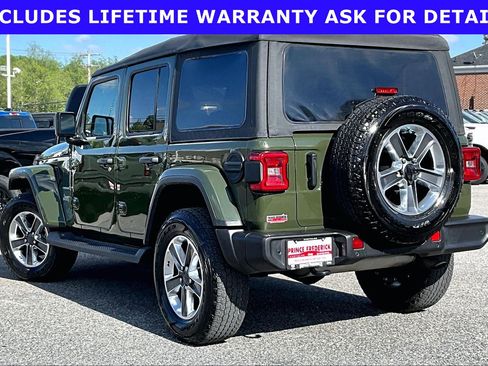 Used 2021 Jeep Wrangler Unlimited Sahara w/ Safety Group AWD/4WD image 9