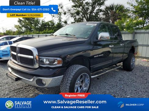 Used 2002 Dodge Ram 1500 Truck 4x4 Quad Cab image 1