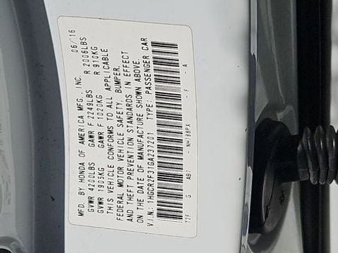 Used 2016 Honda Accord LX image 37