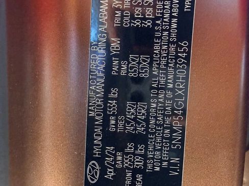 Used 2024 Hyundai Santa Fe Calligraphy FWD image 11
