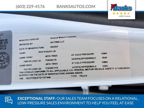 Certified 2025 Chevrolet Colorado Z71 image 10