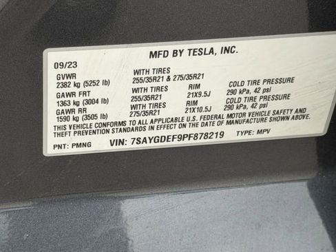 Used 2023 Tesla Model Y Performance AWD/4WD image 29