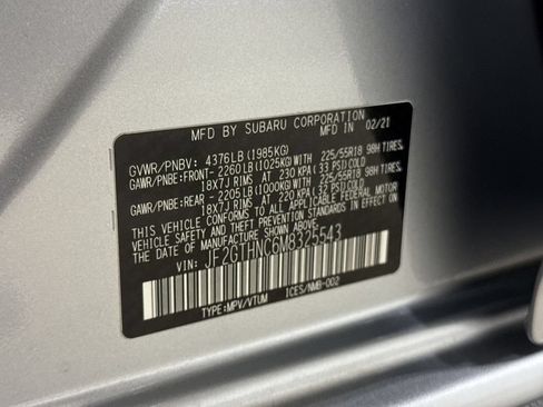 Used 2021 Subaru Crosstrek 2.5i Limited w/ Moonroof Package 2 AWD/4WD image 29