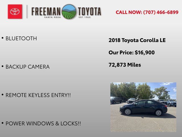 Used 2018 Toyota Corolla LE FWD image 5