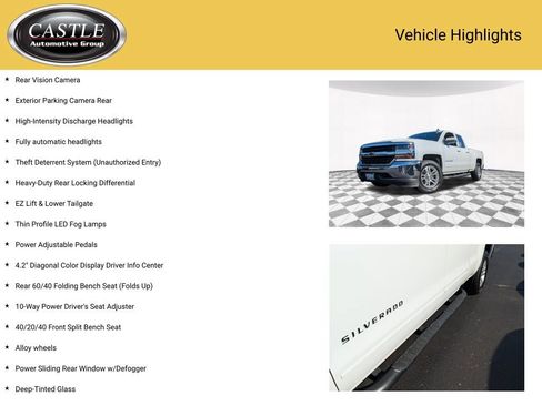 Used 2017 Chevrolet Silverado 1500 LT w/ All Star Edition AWD/4WD image 7