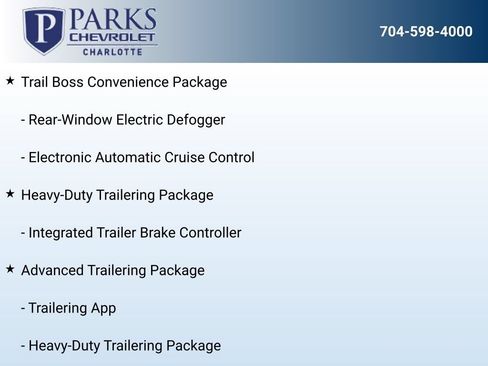 Certified 2024 Chevrolet Colorado Trail Boss w/ Advanced Trailering Package AWD/4WD image 21