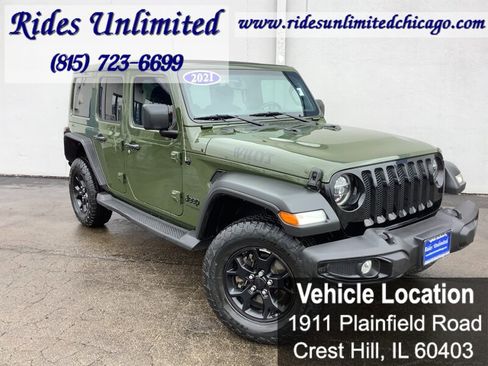 Used 2021 Jeep Wrangler Willys image 9