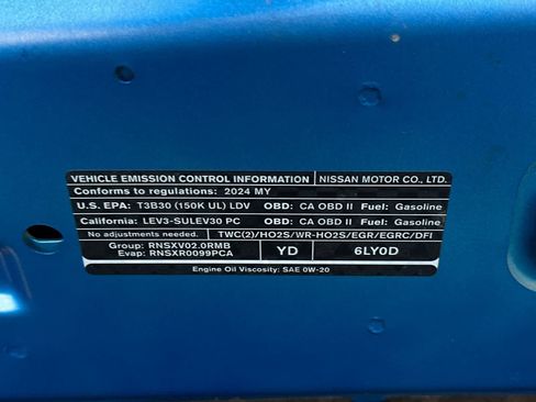 Used 2024 Nissan Sentra SV FWD image 29