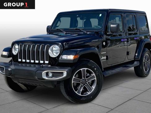 Used 2023 Jeep Wrangler Sahara image 1
