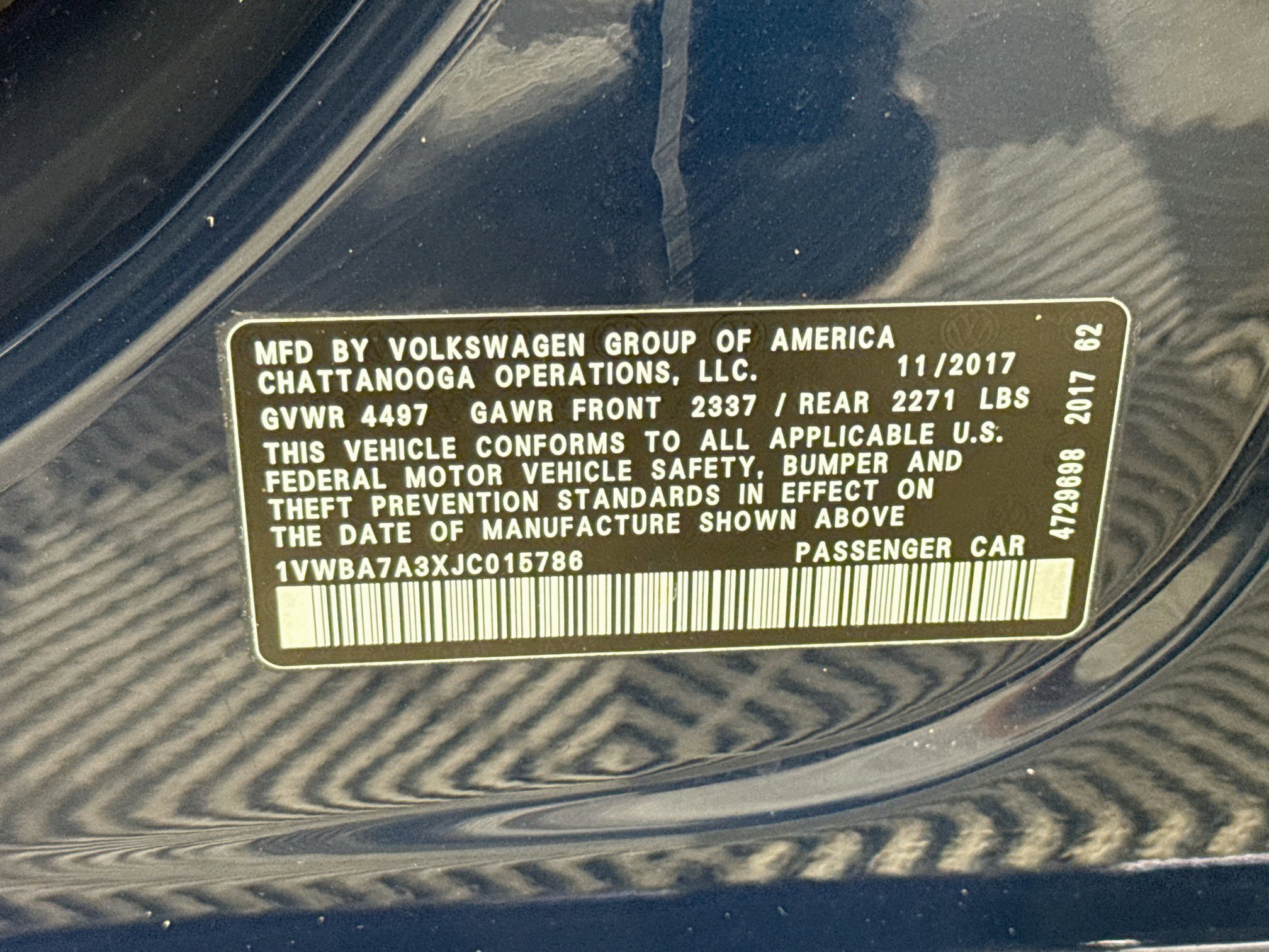 Used 2018 Volkswagen Passat 2.0T SE FWD image 40